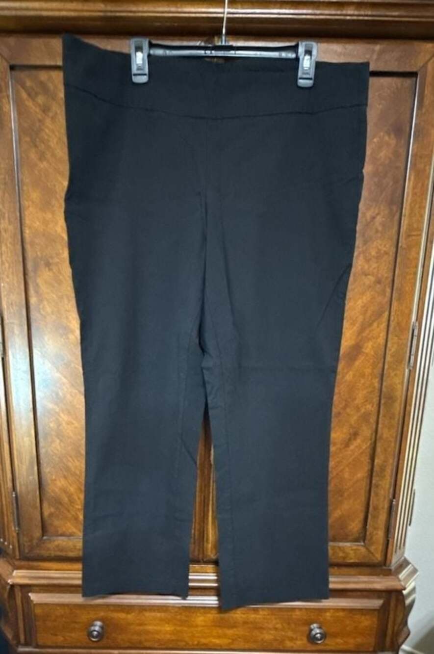 Zac & Rachael Woman The Perfect Slim Straight Dress Pants Black Women's